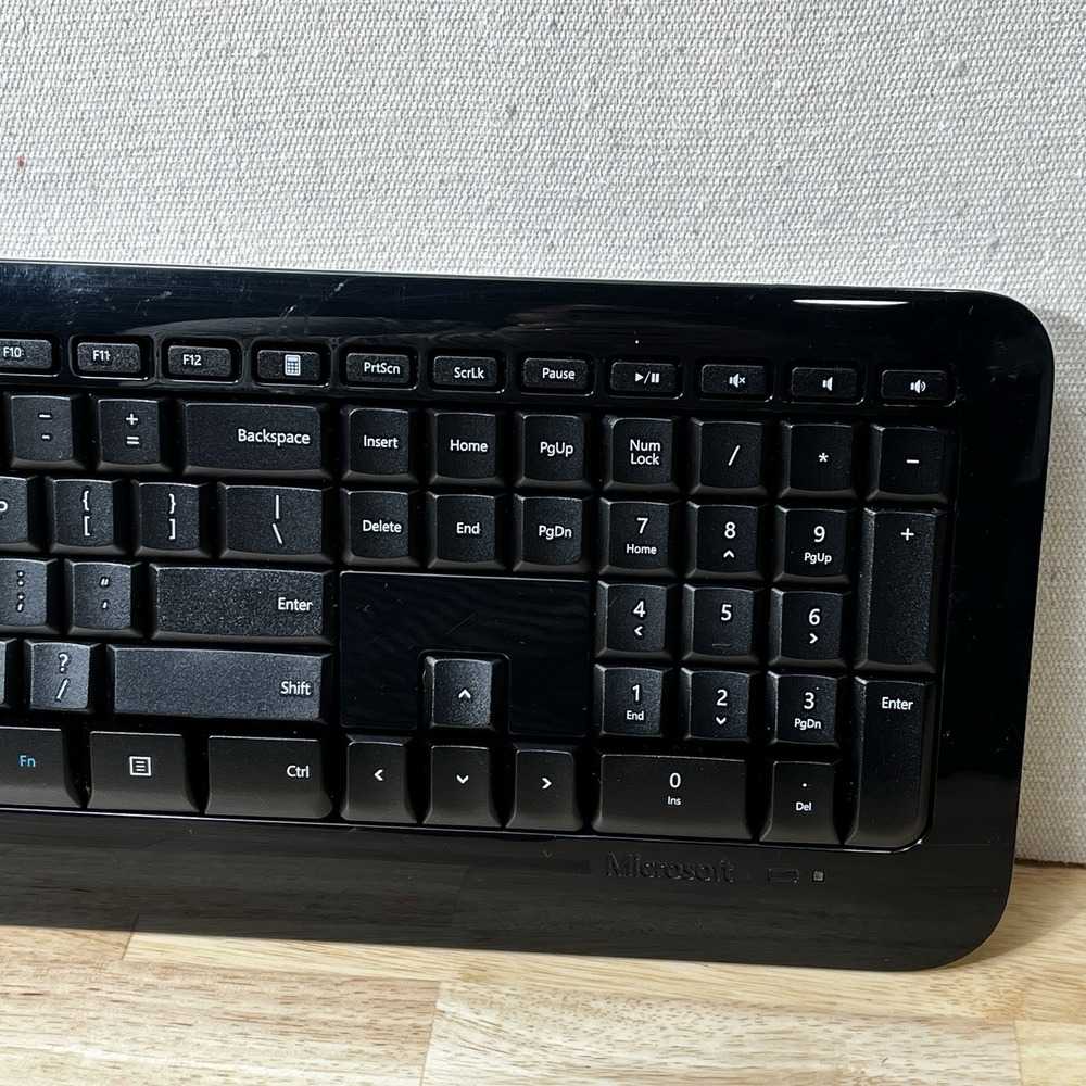 Microsoft Wireless Keyboard 850 Model 1455 USB Receiver Tested Working -‎ Read - Picture 6 of 10